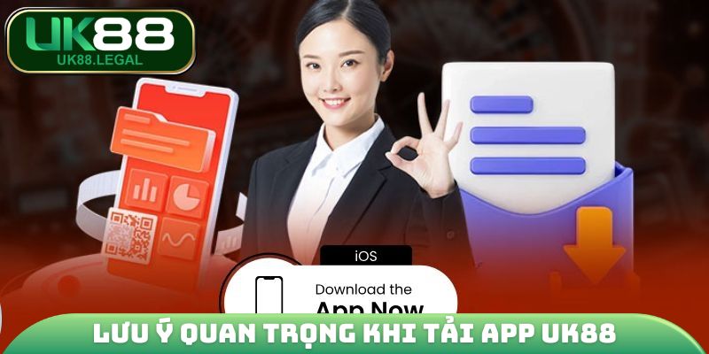 Lưu ý quan trọng khi nhấn tải app UK88