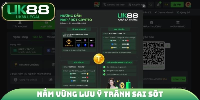 Nắm vững lưu ý tránh sai sót khi thao tác