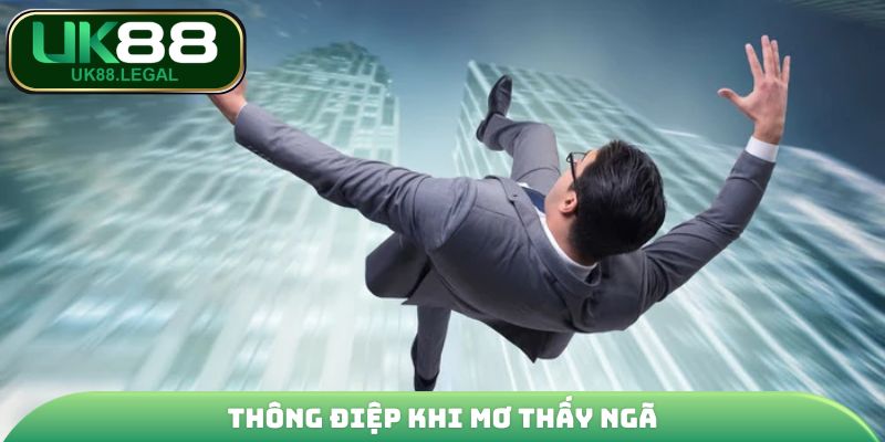 Thông điệp khi mơ thấy ngã