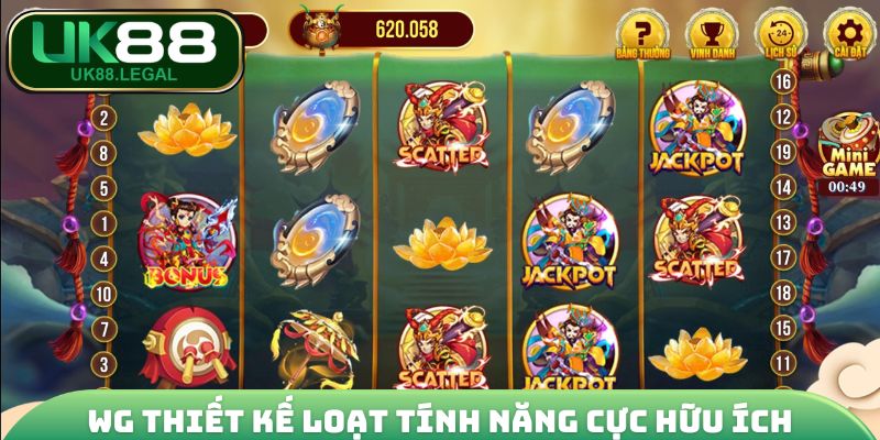 WG thiết kế loạt tính năng cực hữu ích